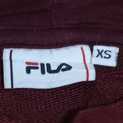 Womens UK Size XS FILA Multicoloured Pullover Hoodie