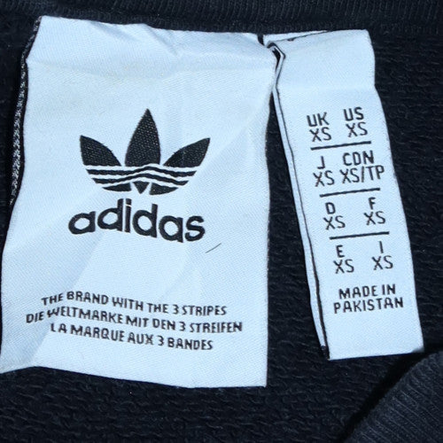 Mens UK Size XS adidas Black Pullover Sweatshirt