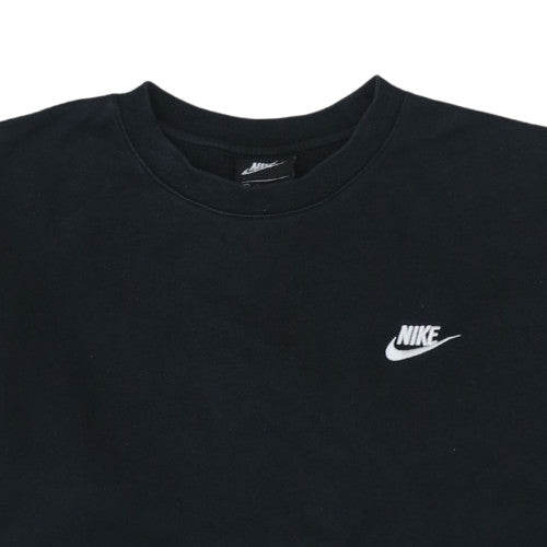 Womens UK Size L Nike Black Pullover Sweatshirt