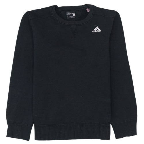 Mens UK Size S adidas Black Pullover Sweatshirt