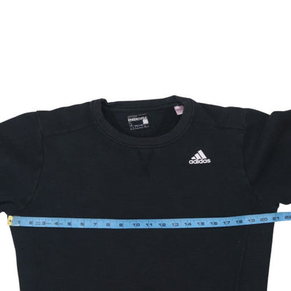 Mens UK Size S adidas Black Pullover Sweatshirt