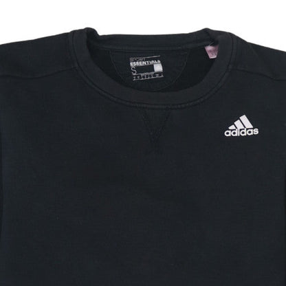 Mens UK Size S adidas Black Pullover Sweatshirt