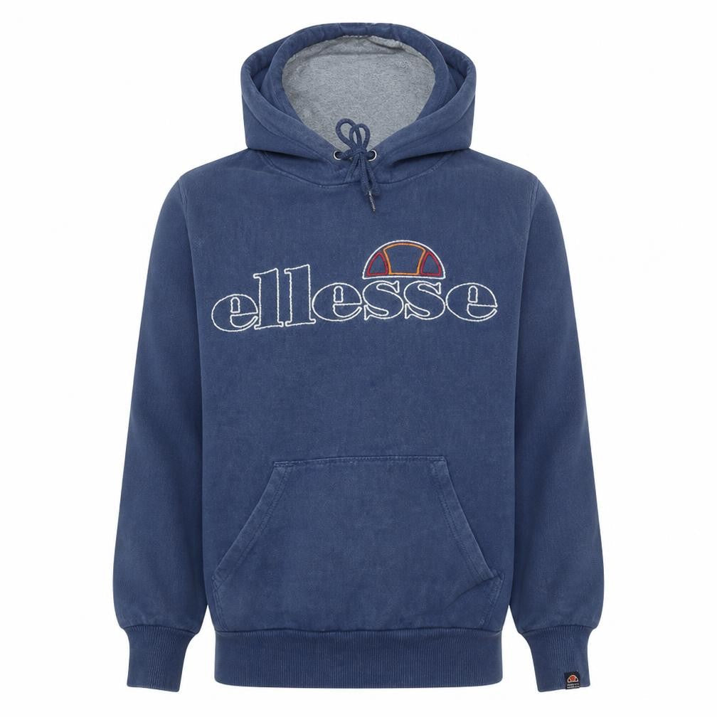 Mens UK Size XS ellesse Blue Pullover Hoodie