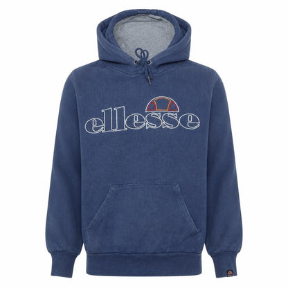 Mens UK Size XS ellesse Blue Pullover Hoodie