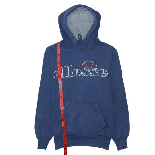 Mens UK Size XS ellesse Blue Pullover Hoodie