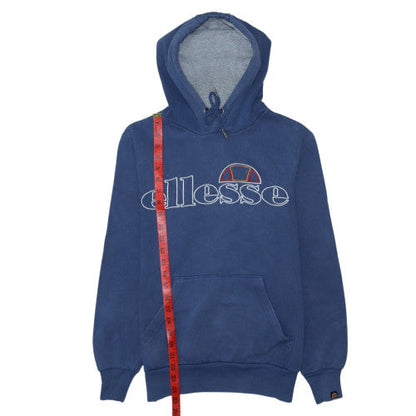 Mens UK Size XS ellesse Blue Pullover Hoodie