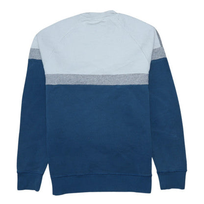 Mens UK Size S adidas Blue Pullover Sweatshirt
