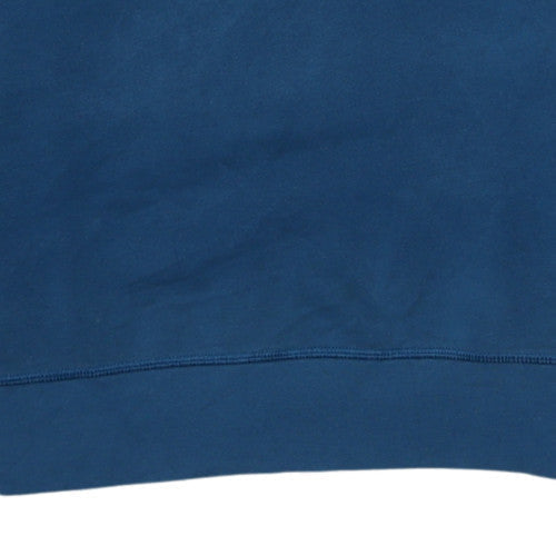Mens UK Size S adidas Blue Pullover Sweatshirt