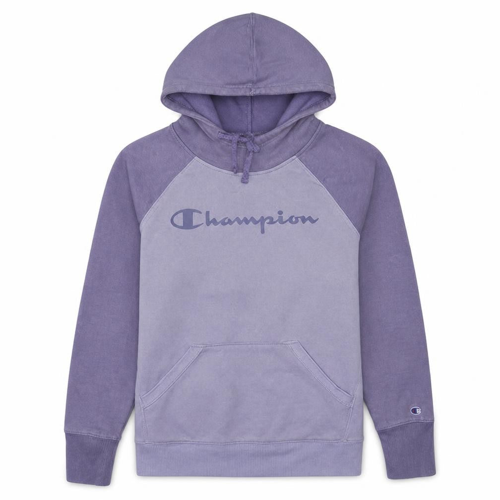 Womens UK Size M Champion Purple Pullover Hoodie