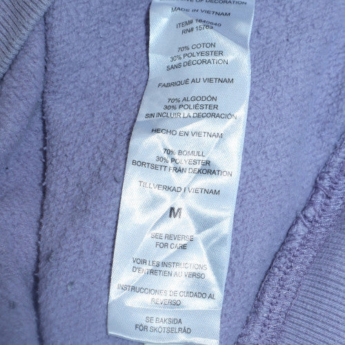 Womens UK Size M Champion Purple Pullover Hoodie