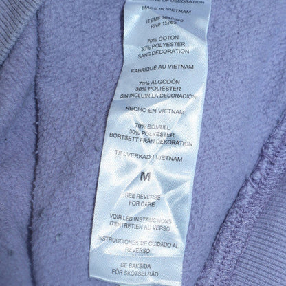 Womens UK Size M Champion Purple Pullover Hoodie