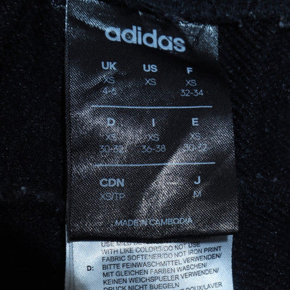 Womens UK Size XS adidas Regular Fit Jogger Black Trousers
