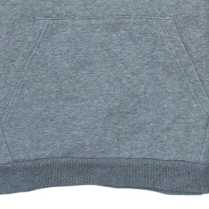 Puma Boys Grey Pullover Hoodie 13-14 Years Regular Fit Fleece Sweatshirt