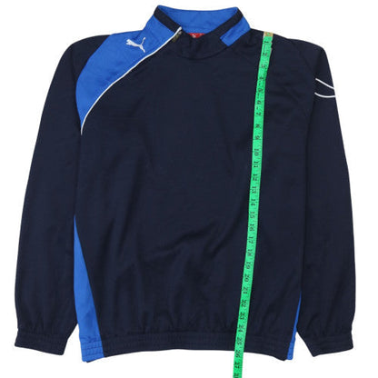 Mens UK Size L PUMA Blue Pullover Sweatshirt