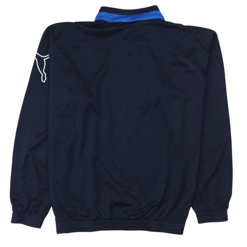 Mens UK Size L PUMA Blue Pullover Sweatshirt