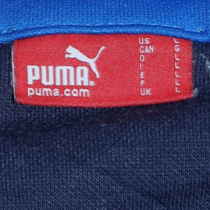 Mens UK Size L PUMA Blue Pullover Sweatshirt