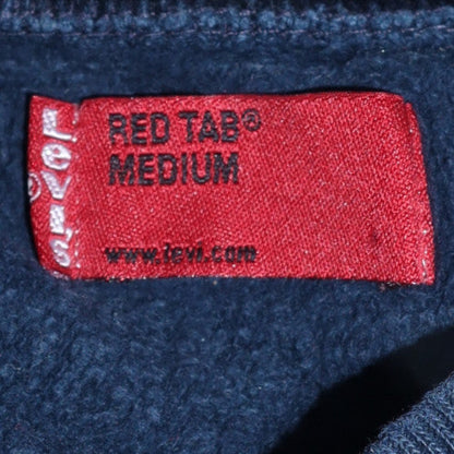 Mens UK Size M Levi's Blue Pullover Sweatshirt