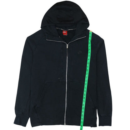 Mens UK Size XL Nike Black Full Zip Hoodie