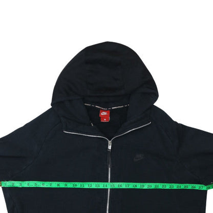 Mens UK Size XL Nike Black Full Zip Hoodie