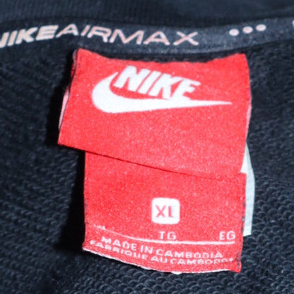 Mens UK Size XL Nike Black Full Zip Hoodie