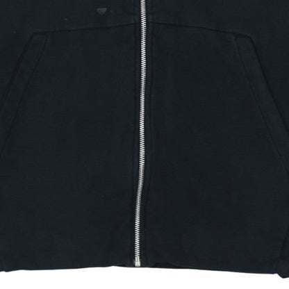 Mens UK Size XL Nike Black Full Zip Hoodie