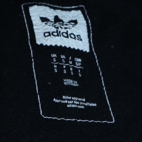 Mens UK Size S adidas Black Pullover Hoodie