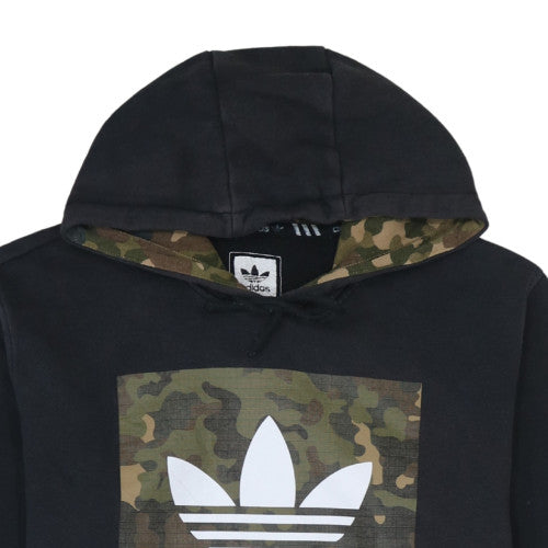Mens UK Size S adidas Black Pullover Hoodie
