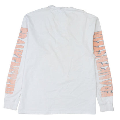 Mens UK Size M Bershka White Pullover Sweatshirt