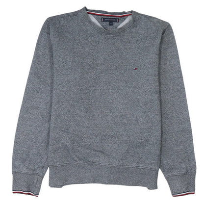 Mens UK Size M Tommy Hilfiger Grey Pullover Sweatshirt