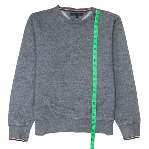 Mens UK Size M Tommy Hilfiger Grey Pullover Sweatshirt