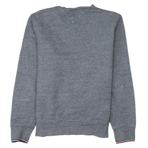 Mens UK Size M Tommy Hilfiger Grey Pullover Sweatshirt