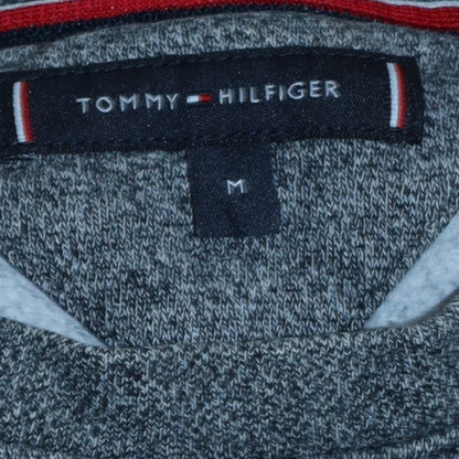 Mens UK Size M Tommy Hilfiger Grey Pullover Sweatshirt