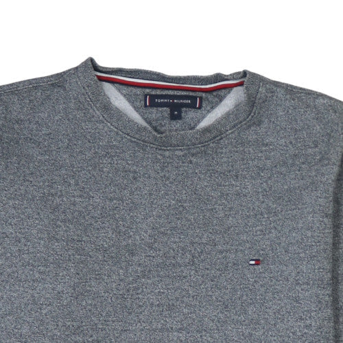 Mens UK Size M Tommy Hilfiger Grey Pullover Sweatshirt