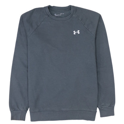 Mens UK Size S Under armour Grey Pullover Sweatshirt