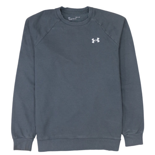 Mens UK Size S Under armour Grey Pullover Sweatshirt