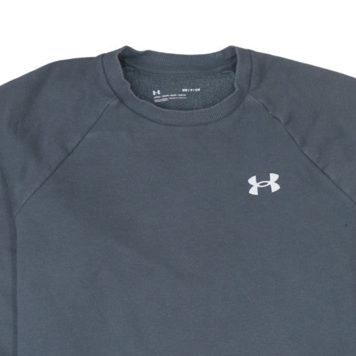 Mens UK Size S Under armour Grey Pullover Sweatshirt