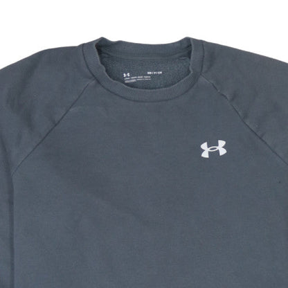 Mens UK Size S Under armour Grey Pullover Sweatshirt