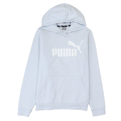 Womens UK Size XL PUMA Blue Pullover Hoodie