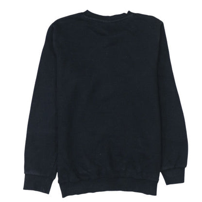 Ellesse Girls Black Pullover Sweatshirt 12-13 Years Logo Fleece