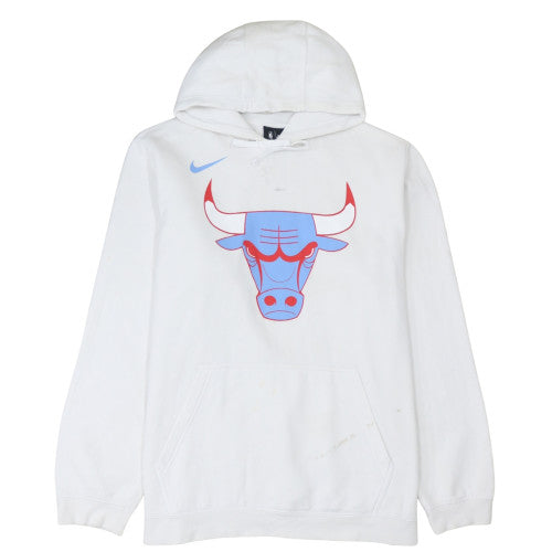 Mens UK Size XL Nike White Pullover Hoodie