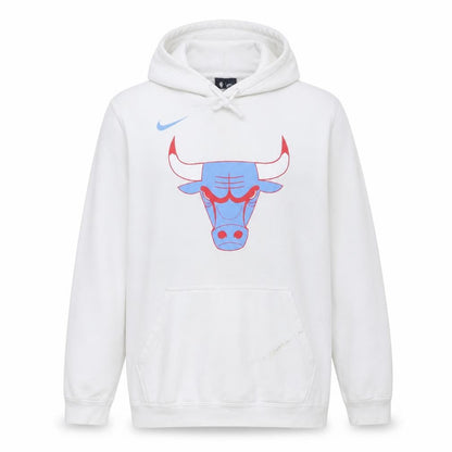 Mens UK Size XL Nike White Pullover Hoodie