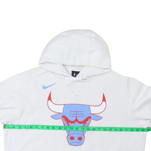 Mens UK Size XL Nike White Pullover Hoodie
