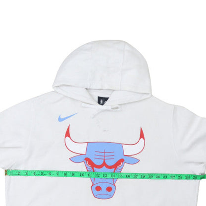Mens UK Size XL Nike White Pullover Hoodie