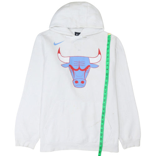 Mens UK Size XL Nike White Pullover Hoodie