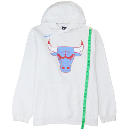 Mens UK Size XL Nike White Pullover Hoodie