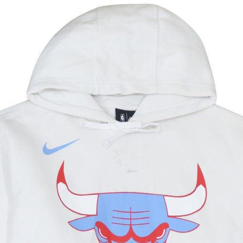 Mens UK Size XL Nike White Pullover Hoodie