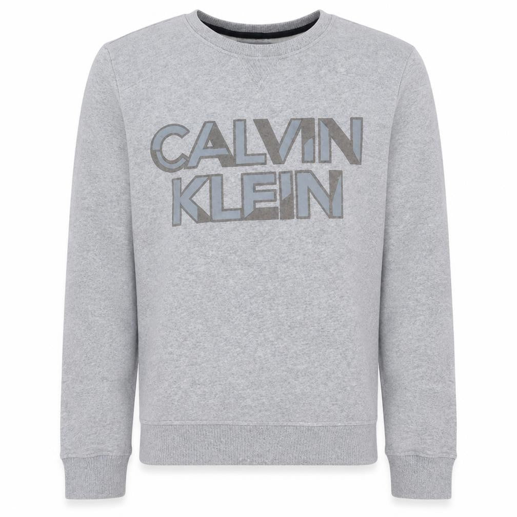 Mens UK Size S Calvin Klein Grey Pullover Sweatshirt