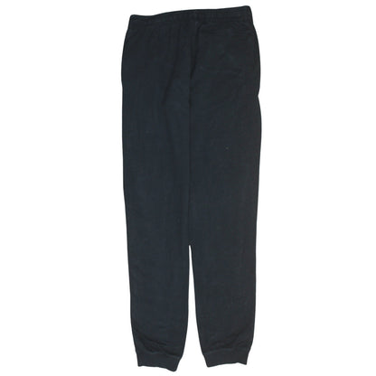 Mens UK Size M Champion Regular Fit Jogger Black Trousers