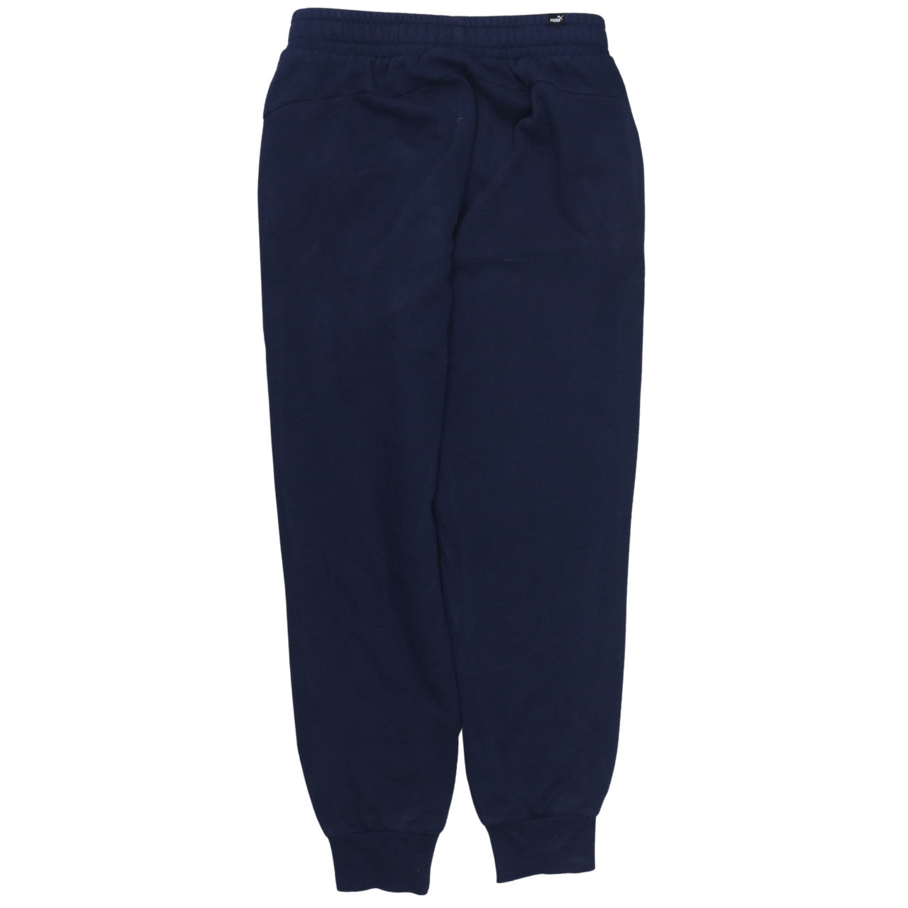 Mens UK Size S PUMA Regular Fit Jogger Blue Trousers