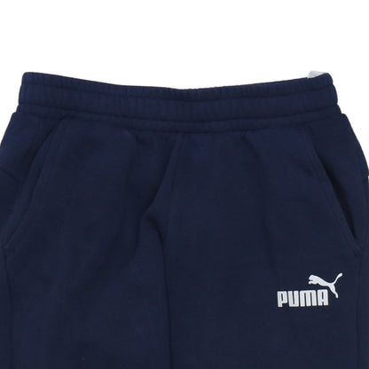 Mens UK Size S PUMA Regular Fit Jogger Blue Trousers